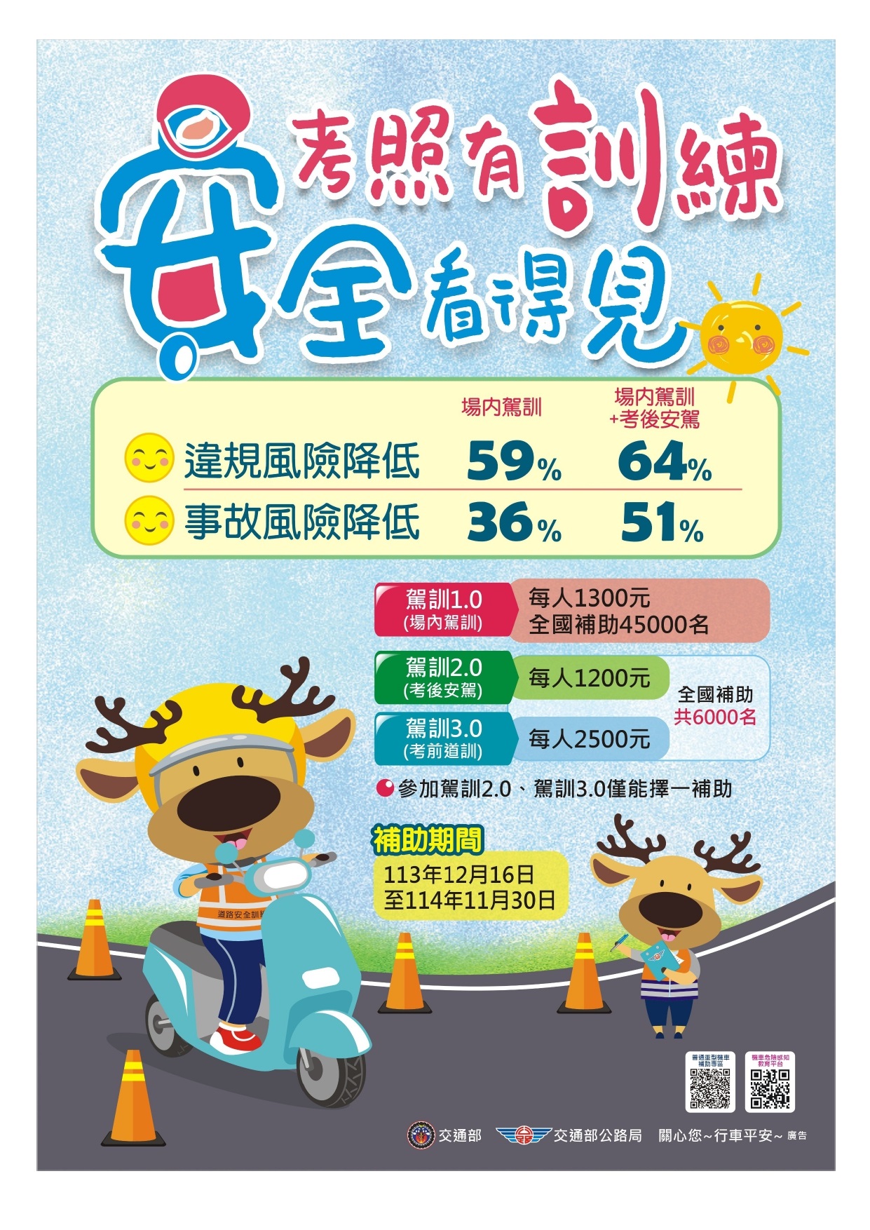 新竹市監理站交通安全宣導及監理業務便民措施